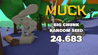 Muck  Big Chunk Random Seed  24s 683ms Former WR [upl. by Adniuqal]