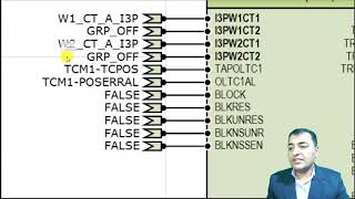 ABB RET 670 Hardware Configuration parameters and simulation of diff protection [upl. by Akeirahs]