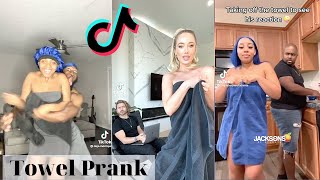 Towel Prank  Tiktok Compilation 1 [upl. by Pani]