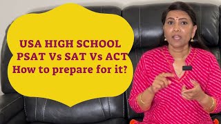 USA High School PSAT SAT and ACT  What it is How to prepare it What are the benefits  TVIA [upl. by Arundel]