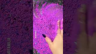 Pinky purple rolling pin crush rollingpin gymchalk asmr gymchalkasmr [upl. by Milburn]