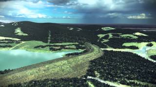 McLean Creek Dry Dam  animation [upl. by Gotthelf]