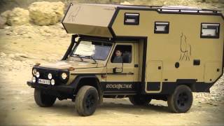 Rockwilder® Expeditionsfahrzeug Mercedes G Weltreisemobil Fels und Stein [upl. by Olcott]