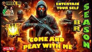 FF LIVE 🔴BR SEASON COME AND PLAY WITH ME✌️livestreamlive freefire trending viralvideo ff [upl. by Nyliram]