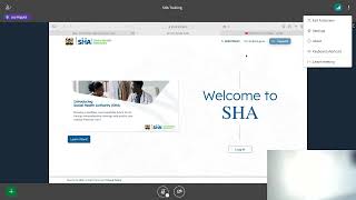 SHA Provider Portal Training [upl. by Orvan]