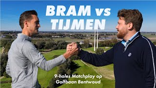 MATCHPLAY op Golfbaan Bentwoud  Bram vs Tijmen [upl. by Nolra]