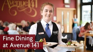 Avenue 141 Fine Dining 2019  Fareham College [upl. by Mctyre]