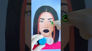 got a secret makeup 💄shorts tonniartandcraft youtubeshorts satisfying art [upl. by Carlota612]