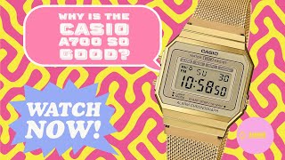 WHY is the Casio A700W so good  Watch Review [upl. by Holtz]