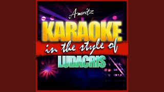 Stand Up In the Style of Ludacris Karaoke Version [upl. by Denney]