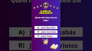 Desafio Bíblico Qual é a sua resposta short quiz biblia [upl. by Gnas79]