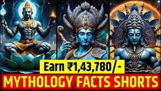 ₹143780Month With Amazing Mythological Facts Shorts Using Free AI Tools In 15 Minutes [upl. by Aifas]