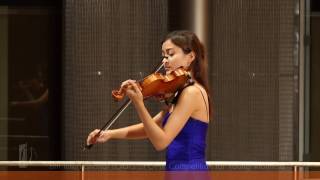 SPOHR Violin Competition Sumina Studer performs Ravels Tzigane [upl. by Humph]