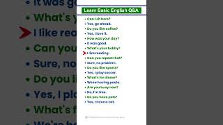 Daily use English Conversation Practice Questions and Answers Improve Your English Speaking Skills [upl. by Inus]