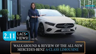 Walkaround amp Review of the allnew MercedesBenz AClass Limousine Facelift MercedesBenzAClass [upl. by Lavud]