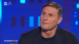 Lintervista a Javier Zanetti  Stasera cè Cattelan su Rai 2 del 31012024 [upl. by Corella478]