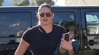 Ilona Maher Seen Arriving for quotDancing With The Starsquot Rehearsals in Los Angeles [upl. by Grimona]