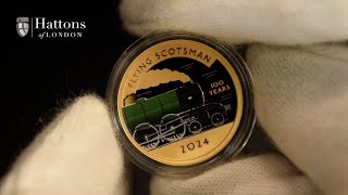 The First Gold Sovereign Coin Featuring Flying Scotsman [upl. by Renrew]