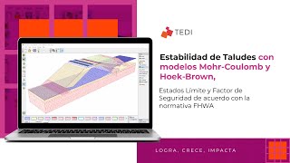 Estabilidad de Taludes con modelos Mohr Coulomb y Hoek Brown [upl. by Vey]