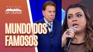 Preta Gil SE IRRITA com atitude de Silvio Santos  Flavia Alessandra  Revista da Cidade 060618 [upl. by Haley]