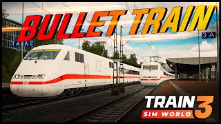 NEW TRAIN SIMULATOR LAUNCHED  MUMBAI  AHMEDABAD BULLET TRAIN IN TRAIN SIM WORLD 3  INDIA LIVE [upl. by Saxon]