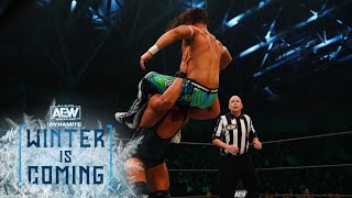 Watch Wardlow Deliver his Powerbomb Symphony  AEW Dynamite Winter is Coming [upl. by Annazus]