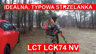 Idealna niedzielna strzelanka ASG nie istn AK 74 LCK74 NV LCT [upl. by Asirrak]