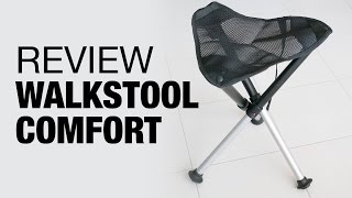 Review Walkstool Comfort Portable Outdoor Stool [upl. by Asiak]