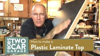 How to make a plastic laminate top [upl. by Slohcin]