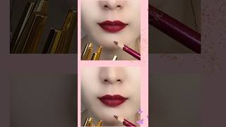 pencil✏✏ lipstick red🔴shade💕🔴 newsong haryanvisong song makeup lipstick [upl. by Yelsehc]