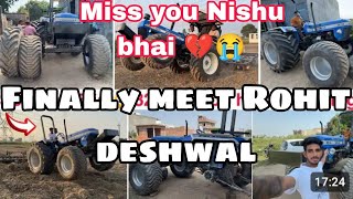 Finally meet Rohit deshwal  Nishu deshwal Tochan king [upl. by Siekram]