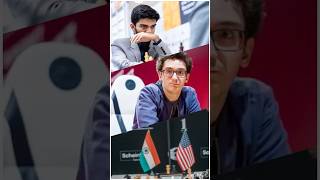 Gukesh takes down world 2 Fabiano bringing India closer to a potential gold 🇮🇳 chessolympiad2024 [upl. by Gnirps905]