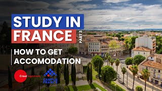 Student Accommodation in France  CROUS University Residence  Affordable  Study in France Part 3 [upl. by Eleynad]