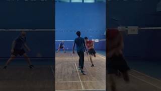 Unknown Smash👏 backhandsmash shorts badminton [upl. by Richlad]