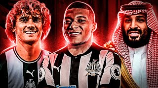 PRÍNCIPE SAUDITA VAI COMPRAR O NEWCASTLE E QUER MBAPPÉ GRIEZMANN ALLEGRI E VIDAL [upl. by Assirrac]