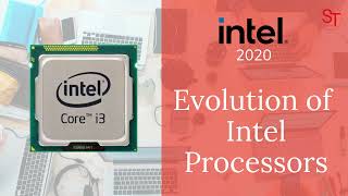 The history of intel Processors  The evolution of Intel processors since 1971 to 2021 D4004 to i9 [upl. by Ahsil]