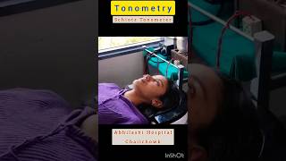 shorts Tonometry  by Dr Rahul ayurveda shalakya InsightOphthalmology AbhilashiUniversity [upl. by Nnaecarg]