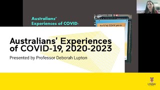 Australians Experiences of COVID19 [upl. by Struve]