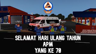 MVA  Emergency Response Apm Putrajaya Roblox  APM Roblox Promotional Video  Roblox Malaysia 🇲🇾 [upl. by Elocan676]