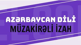 MÜZAKİRƏLİ İZAH  2 OMONİMLƏR HuseynovIsmayl miq sertifikasiya abituriyent [upl. by Aihsined]