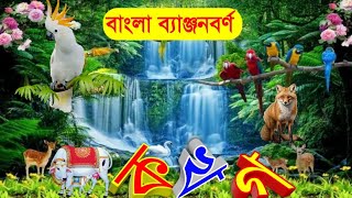 ক খ গ ঘ ঙ বাংলা  ka kha ga gha  Bangla bornomala learning  bangla alphabet [upl. by Finegan]