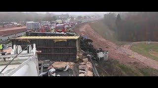 Zeuge Deutschlands schrecklichen Unfall tödlicher unfall unfall heute lkw unfall 0 [upl. by Antoinette]