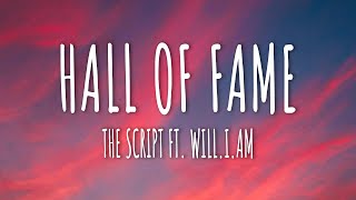 The Script  Hall of Fame Lyrics ft william slowed  reverb [upl. by Ainesell]