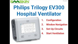 Philips Trilogy EV300 Hospital ventilator [upl. by Onit]