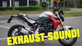 2020 BMW F900R exhaust sound [upl. by Audris]