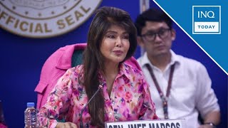 Imee Marcos withdraws from admin Senate slate to ‘shield brother friends’  INQToday [upl. by Yatnuhs739]