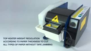 CYKLOP Lapomagic electronic gummed tape dispenser [upl. by Schlessinger987]