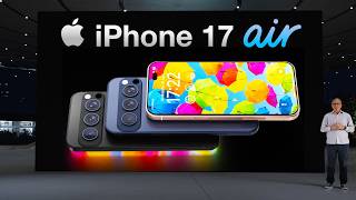 iPhone 17 AIR  5 AMAZING UPGRADES LEAKED [upl. by Noicpesnoc332]