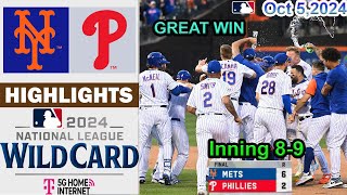 MLB NLDS Game 1 MLB Highlights Oct 52024 [upl. by Attehcnoc160]