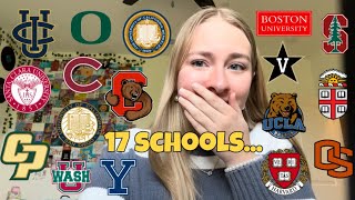 College Decisions Reactions 2024 ivies ucs more [upl. by Vachil]